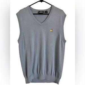 Masters Clubhouse Collection Sweater Vest Mens Large Silk Cotton Cashmere